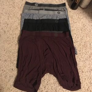 Lululemon 4 pack “move better” compression short-large